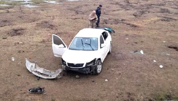 Bingöl’de Otomobil Şarampole Yuvarlandı: 1 Yaralı