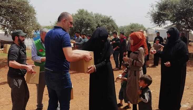 Gönüllülerden İdlib’e Ramazan Yardımı