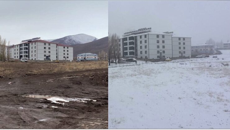 Karlıova’da Geciken Kar Yağışı Tedirgin Etti