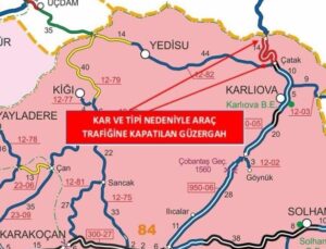 Bingöl-Erzurum Karayolu Tır Trafiğine Açıldı